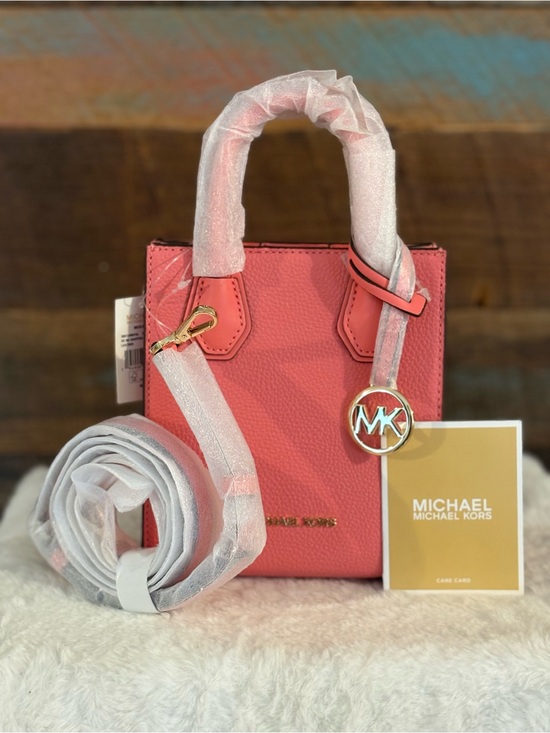 Michael Kors Handbags - Michael Kors Grapefruit Mini Mercer